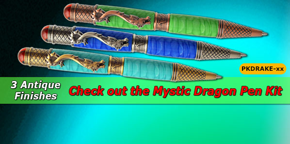 Mystic Dragon Twist Pen Kits